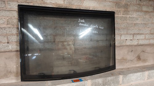Caravan front centre window - caravan,