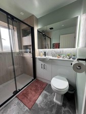 Triple Door Illuminated Bathroom Mirror Cabinet With Bluetooth Speaker