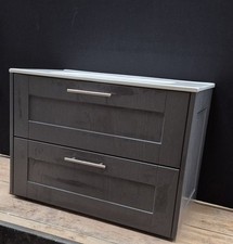 Calypso Chiltern 800 Wall Hung Vanity Unit – Contour Carbon Grey