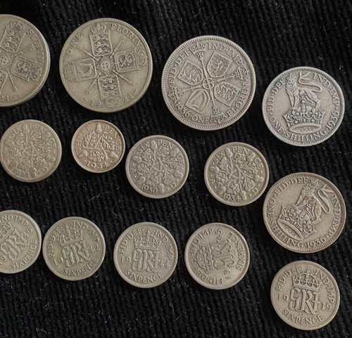 110 grams pre 1947 silver - grams,