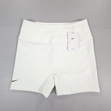 Nike Womens Tennis Shorts White Medium Court Advantage Ball Short  FD5662 100