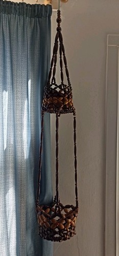 Vintage mid century beaded - mid,