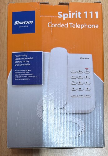 Binatone spirit 111 corded - 111,