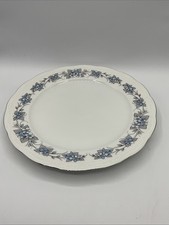 Mitterteich Bavaria FORGET ME NOT Dinner Plates Vintage X6 