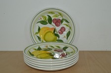 Portmeirion Summer Fruit - Set of 6 x 7.25"  Side Plates (#76)
