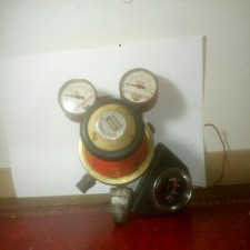 VINTAGE BOC Acetylene/Welding Regulator M15AG/CreateArtDeco Weld Metal useREFURB