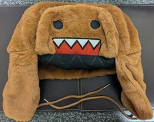 Domo-Kun Ushanka Russian Trapper Winter Hat Anime Japan Domo Wooly Plush New 1