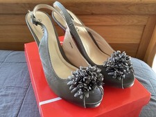 Pavers silver satin - satin, ladies