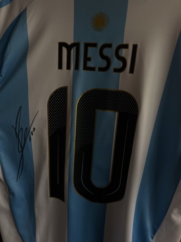 Messi argentina signed - argentina, no.10