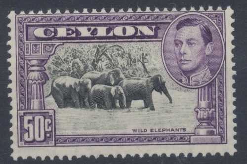 Ceylon stamps 1938 - 1938, &