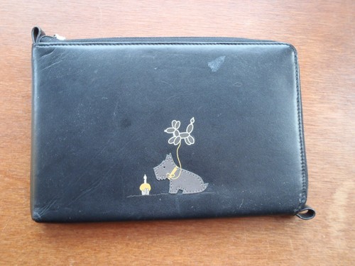 Radley black leather case for - black,