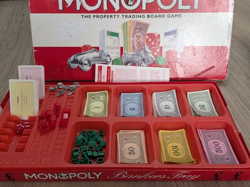 Vintage monopoly board - vintage,