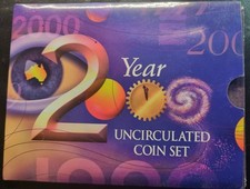 2000 Royal Australian Mint Six Coin Mint Set - Millenium Year