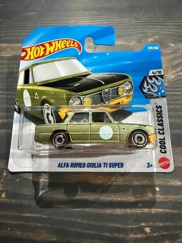 Hot wheels alfa - alfa, giulia