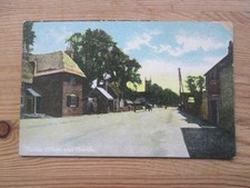 Postcard - Theale Village and