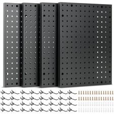 Heavy Duty 4-Panel Pegboard