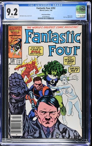 Fantastic four 292 cgc - fantastic,