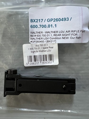 Spare part for walther - for,
