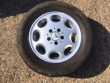 MERCEDES S CLASS W126 ALLOY WHEEL 15'' TYRE 8 HOLE 225X60X15 1980-1991