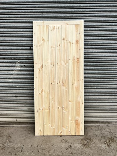 Wooden side door framed ledge - side, framed,