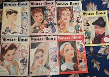 Vintage Woman & Home magazines