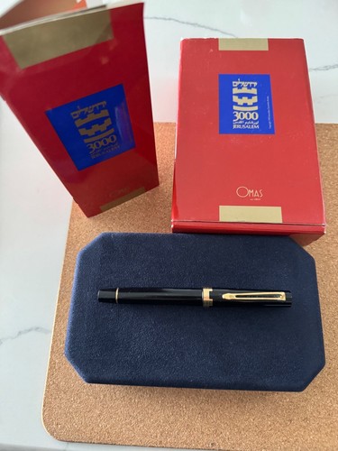 Omas jerusalem 3000 - jerusalem, black