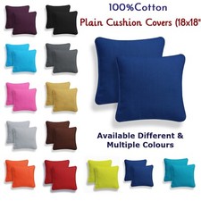 Plain Cushion Covers 100%