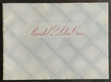 BRISTOL 2 LITRE Cars Sales Brochure UNDATED Type 401