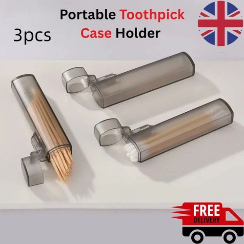 Portable toothpick case holder - toothpick,