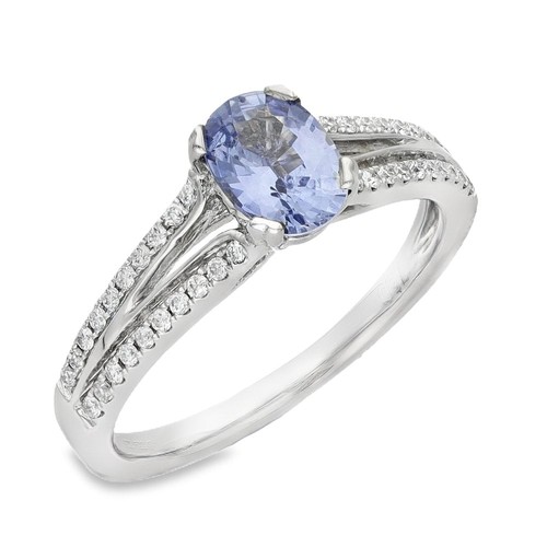 Ladies 18ct white - ladies, gold