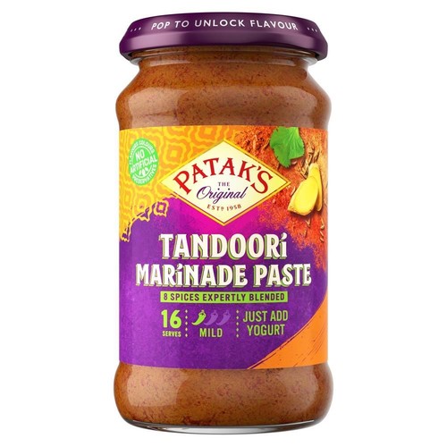 Pataks tandoori spice marinade - spice,