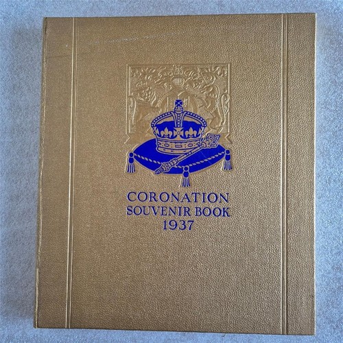 Coronation souvenir book - coronation, by