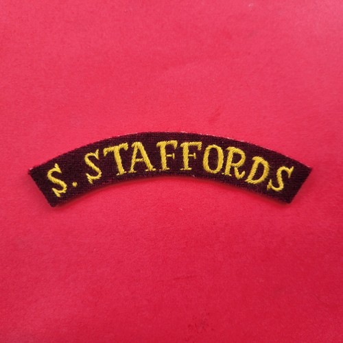 South staffords cloth shoulder - cloth,