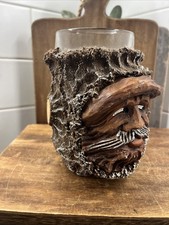 Unbranded Rustic Wood & Glass