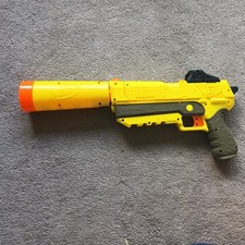 NERF Fortnite SP-L Elite Shhh with Silencer Yellow Blaster Gun