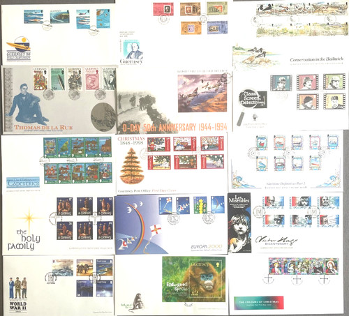 Guernsey first day covers - day,