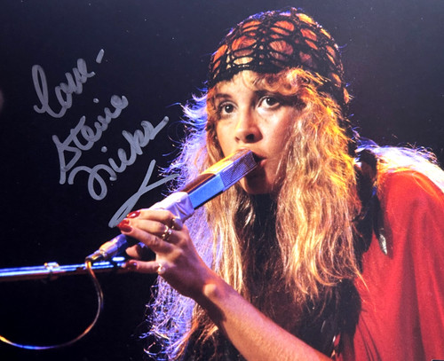 Stevie nicks signed fleetwood - stevie, (fleetwood