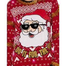 SANTA I DO IT FOR THE HOS Ugly