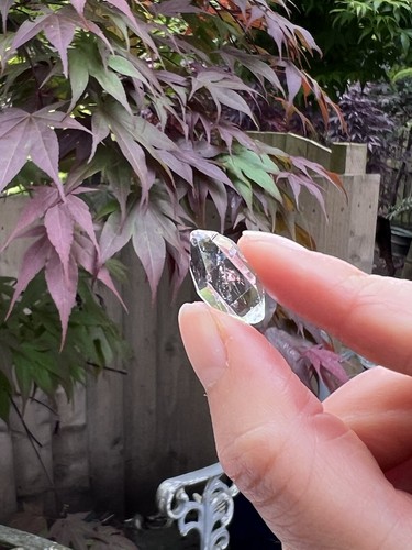 Herkimer diamond double water - double,
