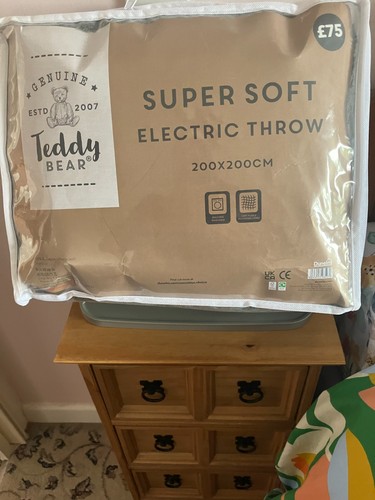 Throw overblanket electric