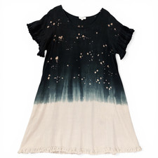 Umgee Black Cream Ombre Linen