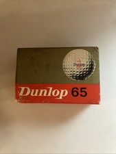 Dunlop 65 Vintage Golf Balls -