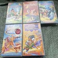 Disney VHS Bambi Lion King