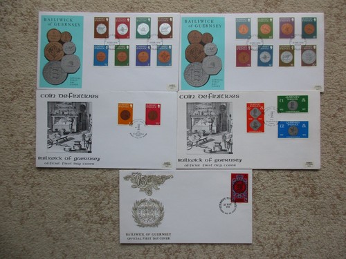 Guernsey 1979 coins - guernsey,