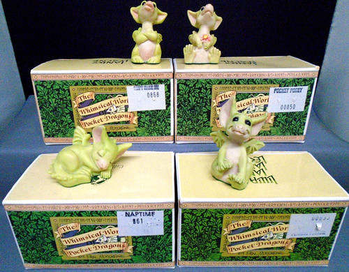 Pocket dragons bundle of 4 - dragons,