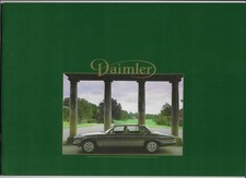 1984 Daimler car brochure: Daimler 4.2 & Double Six (XJ6/XJ12) + DS420 Limousine