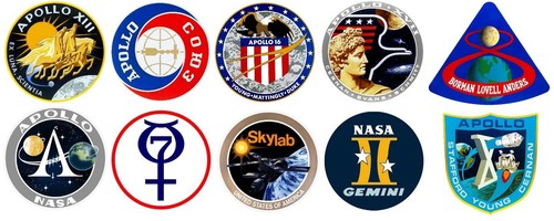 Space travel vinyl stickers - space,