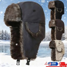 Winter Mens Ushanka Aviator