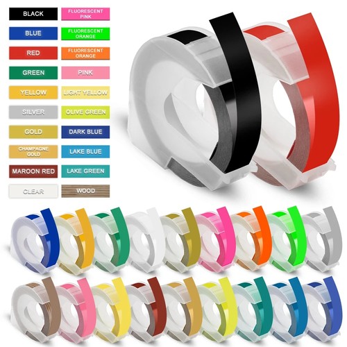 Dymo 9mm embossing tape - 3d,