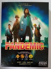 "PANDEMIC" (2012) A COOPERATIVE GAME FOR 2-4 BY MATT LEACOCK / Z-MAN GAMES